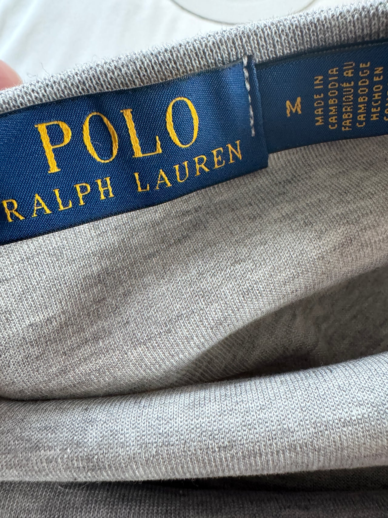 Polo crewneck